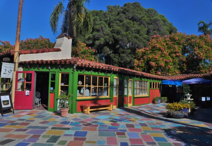 The Spanish Village Art Center